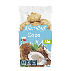 Biscoitos de Coco Bio 220g