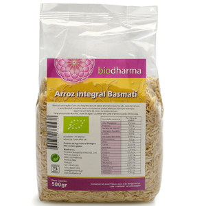 Arroz Integral Basmati Bio 500g