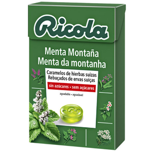 Rebuçados Menta Montanha sem açúcar 50g