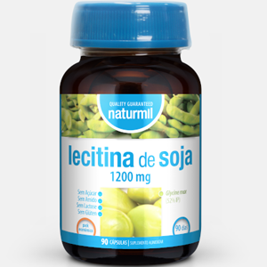 Lecitina de Soja 1200mg 90 caps.