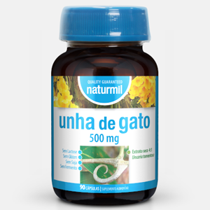 Unha de Gato 500mg 90 cáps.