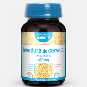 Levedura de Cerveja 400mg 180 comps.