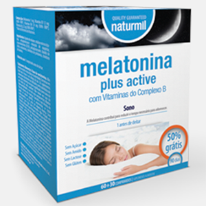 Melatonina Plus Active 60 caps.