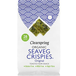 Alga Nori Tostada Bio Clearspring - snack 4g