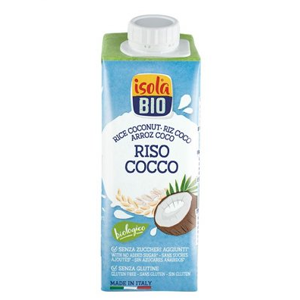 Bebida de Arroz + Coco Isola 250 ml