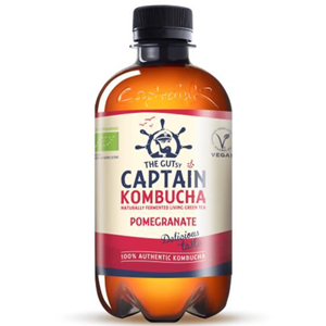 Kombucha Bio Zero Chá Romã 400ml