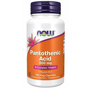 Pantothenic Acid 100 cáps. 500mg