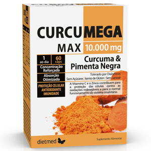 Curcumega Max 10.000mg 60 caps.