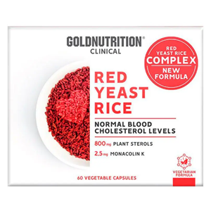 Red Yeast Rice GN Clinical 60 caps. vegetais