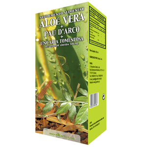 Aloe Vera+Pau Arco+Uncaria 500 ml