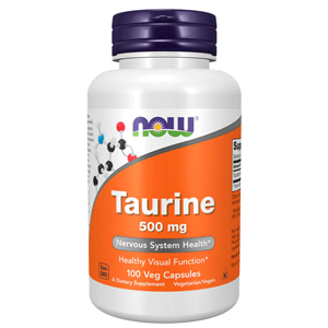 Taurine 500mg 100 cáps.