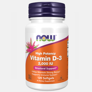 Vitamina D3 2000ui 120 softgels