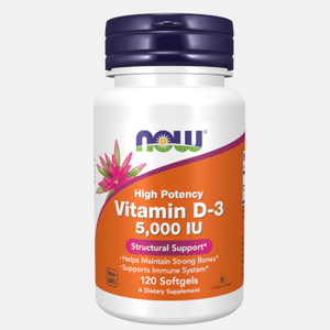 Vitamina D3 5000ui 120 softgels